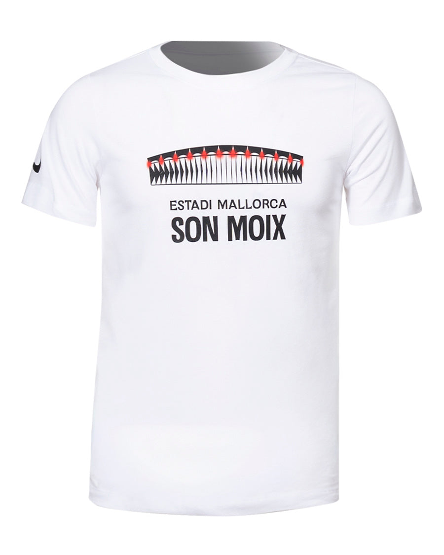 Camiseta Fanswear Estadi Son Moix White Niño