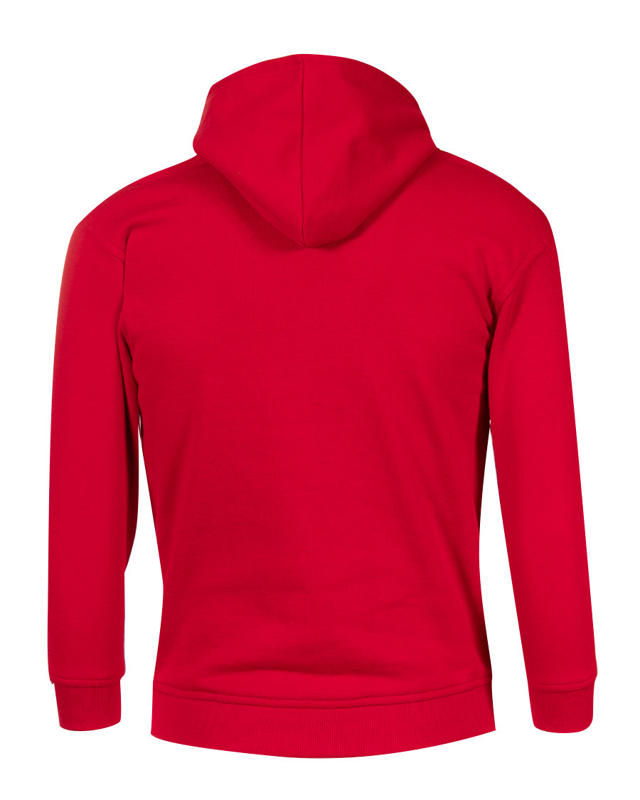 Sudadera con Capucha Fanswear Roja Niño
