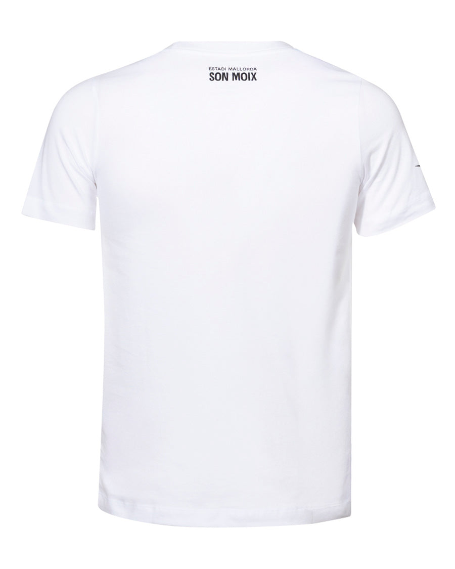 Camiseta Fanswear Estadi Son Moix White Niño