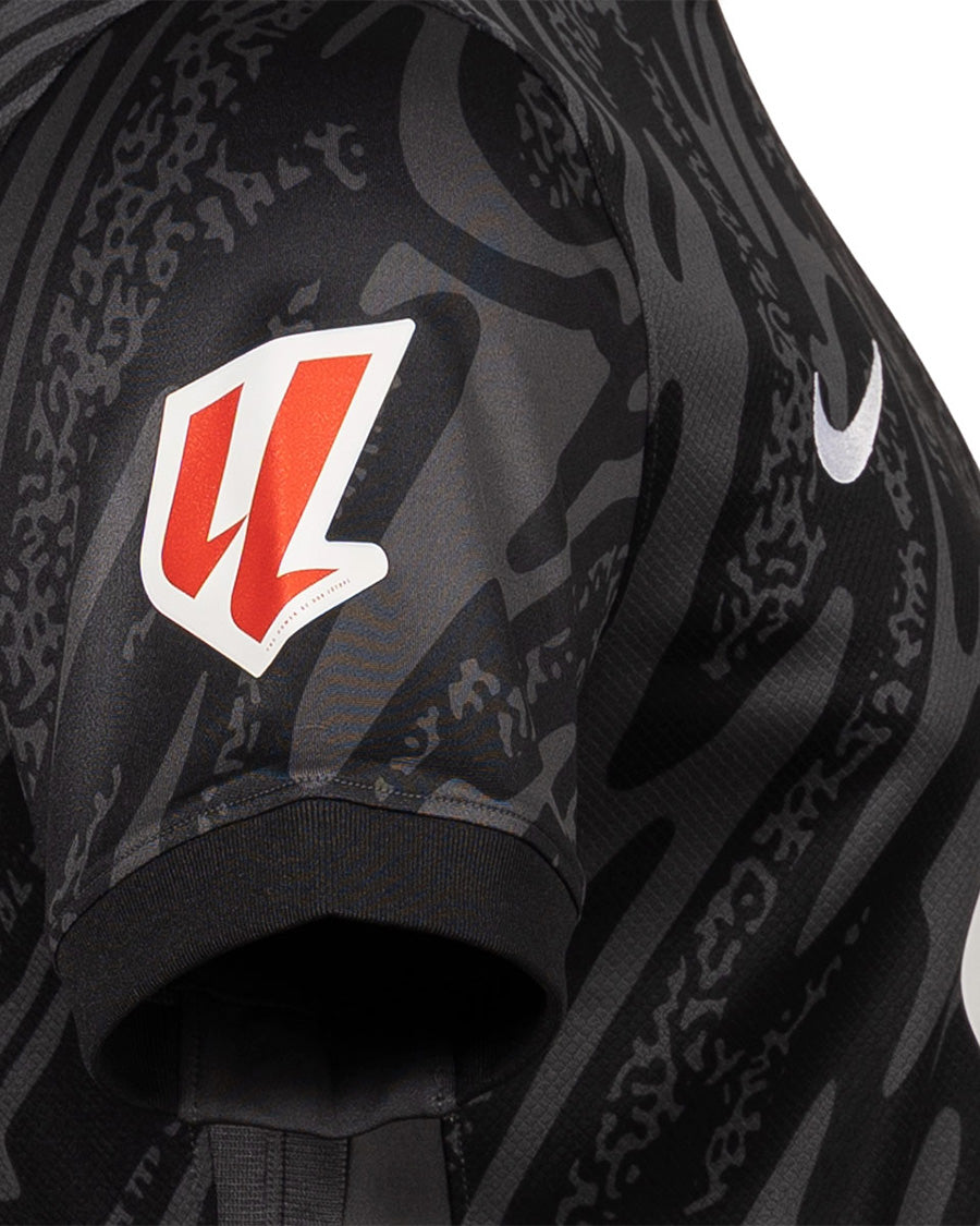 2025-2026シーズン ゴールキーパー用ユニフォーム Tシャツ ブラック