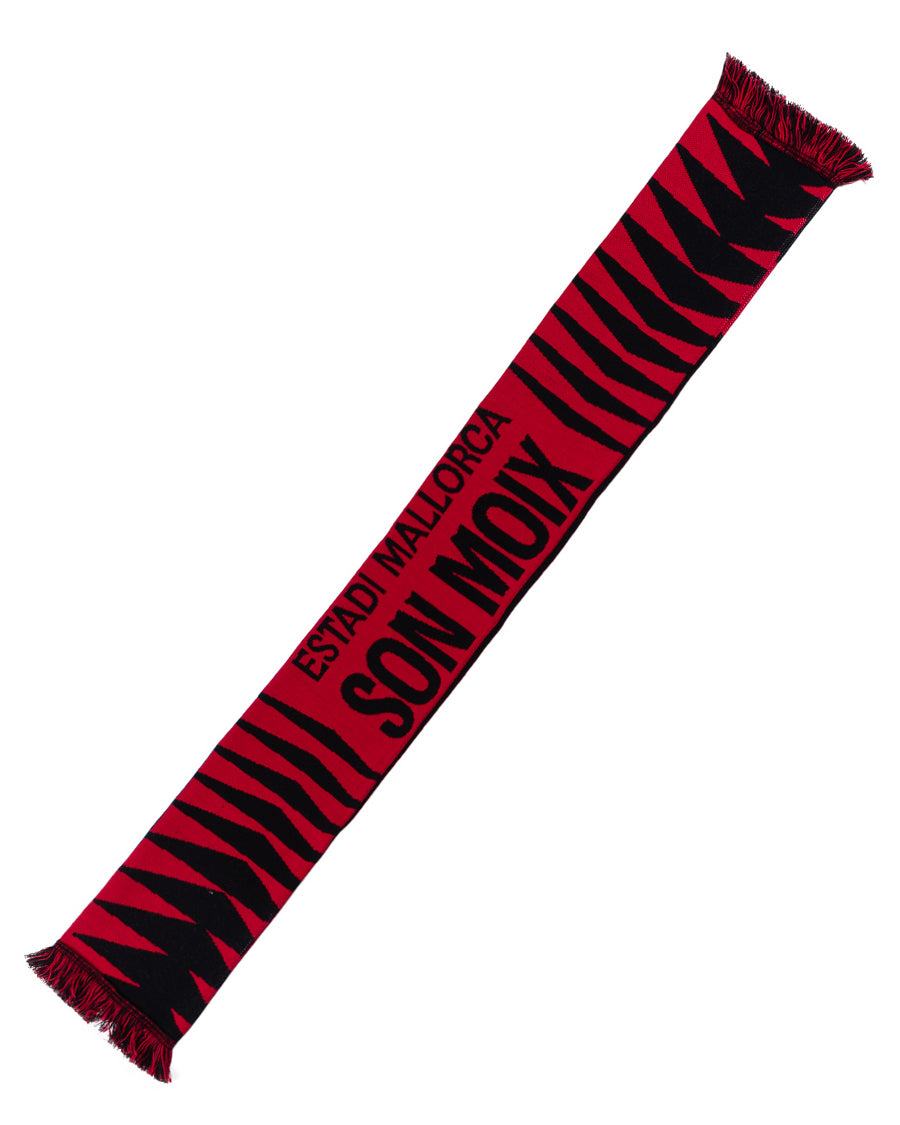 Bufanda Estadi Son Moix Rojo-Negro