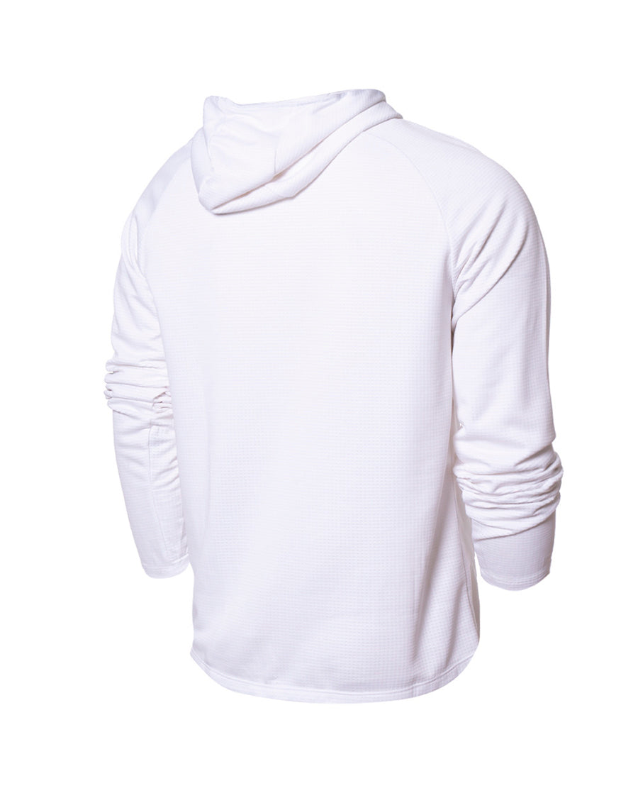 Sudadera RCD Mallorca Fanswear Dri-Fit Hoodie White