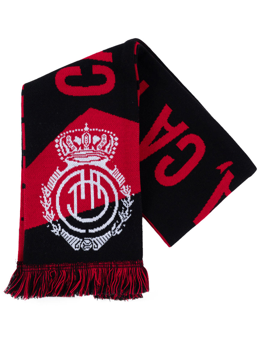 Bufanda Estadi Son Moix Rojo-Negro