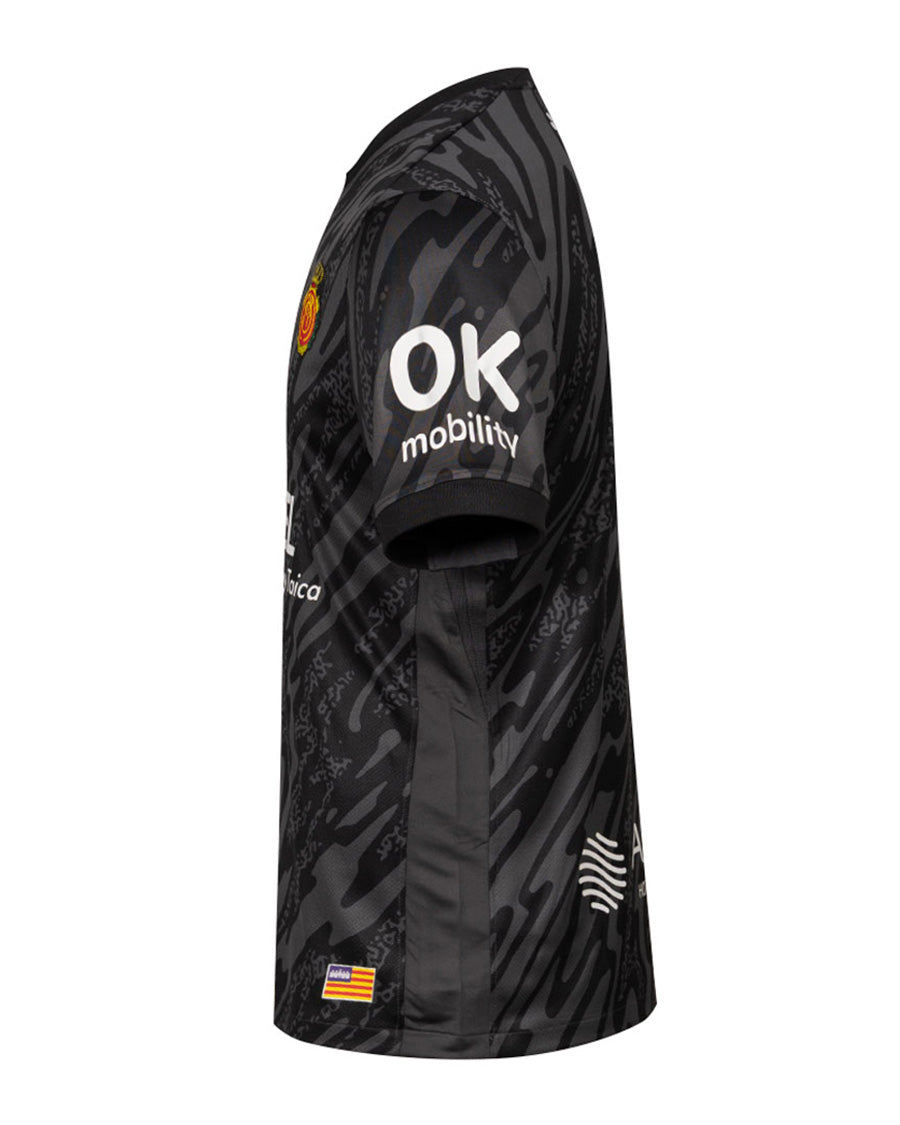 2025-2026シーズン ゴールキーパー用ユニフォーム Tシャツ ブラック