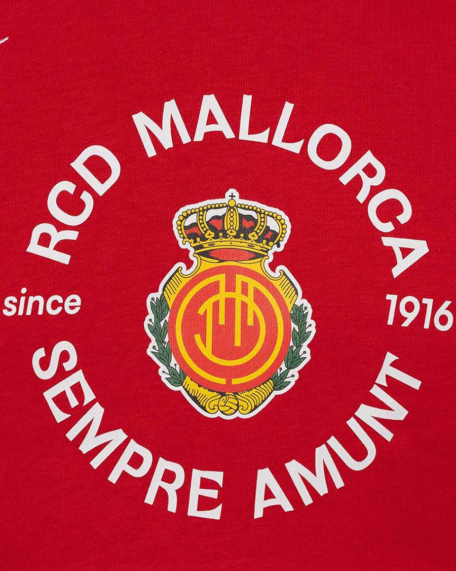 Sudadera RCD Mallorca Fanswear Hoodie "Dimonia Escudo" Niño
