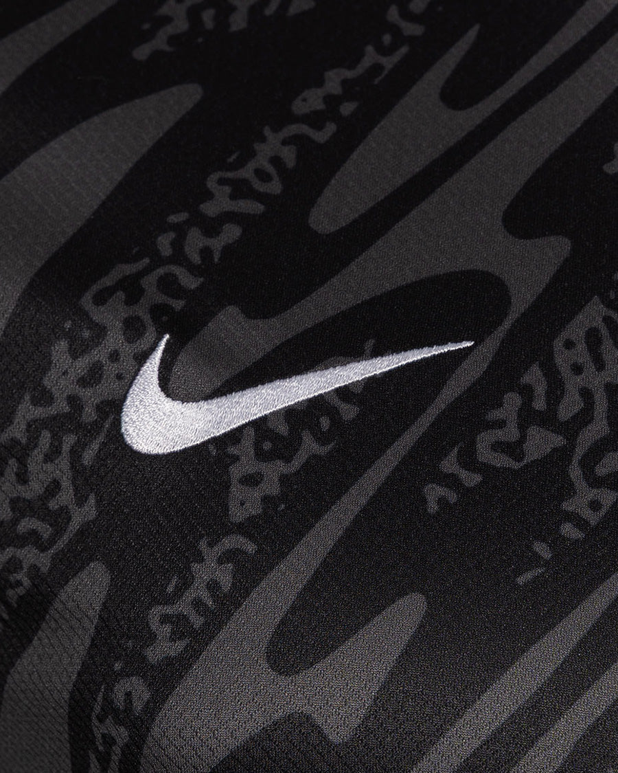 2025-2026シーズン ゴールキーパー用ユニフォーム Tシャツ ブラック