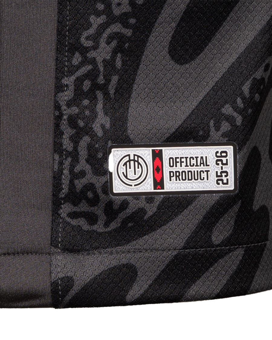 2025-2026シーズン ゴールキーパー用ユニフォーム Tシャツ ブラック