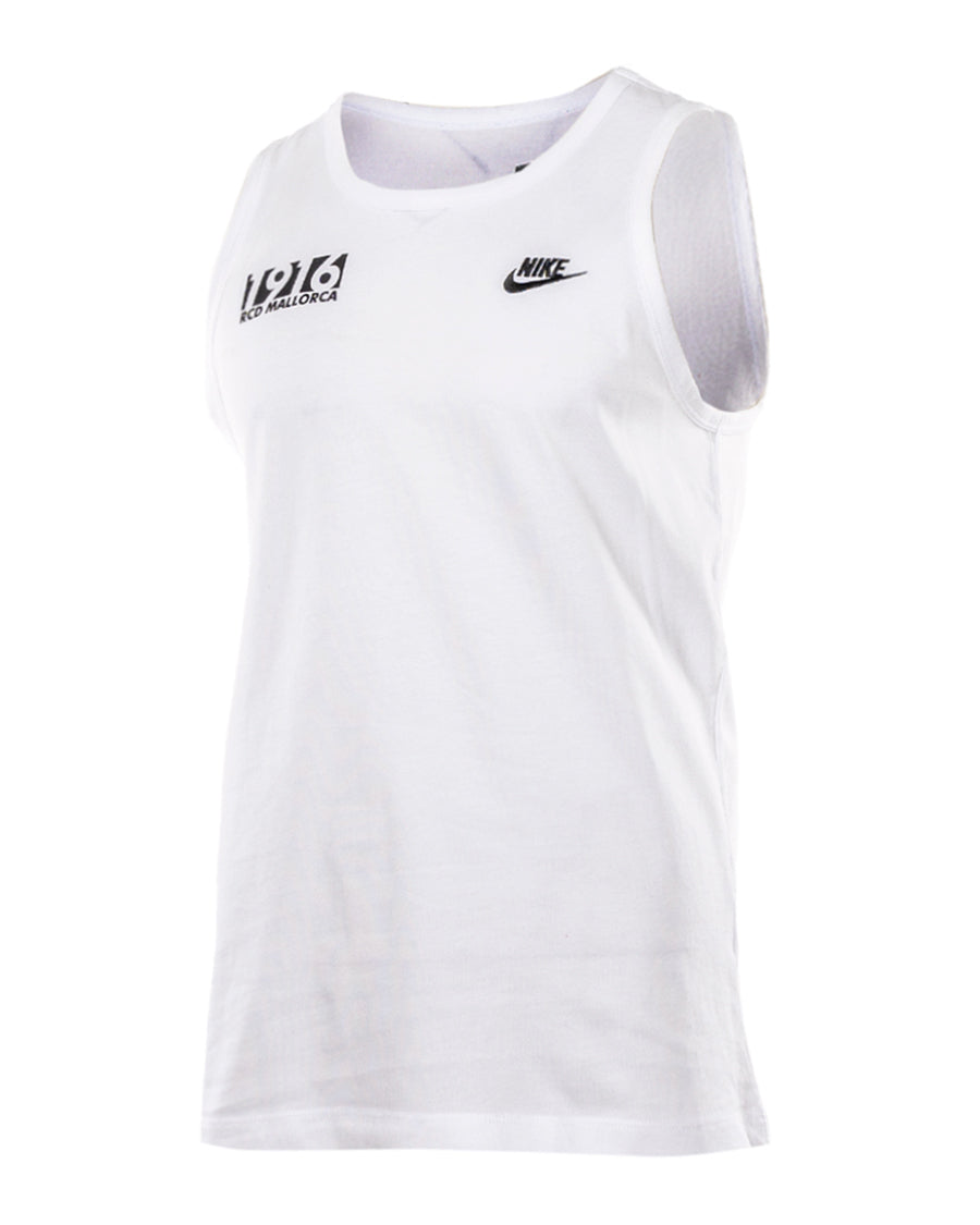Camiseta RCD Mallorca Sportswear Sin Manga "1916" White-Black