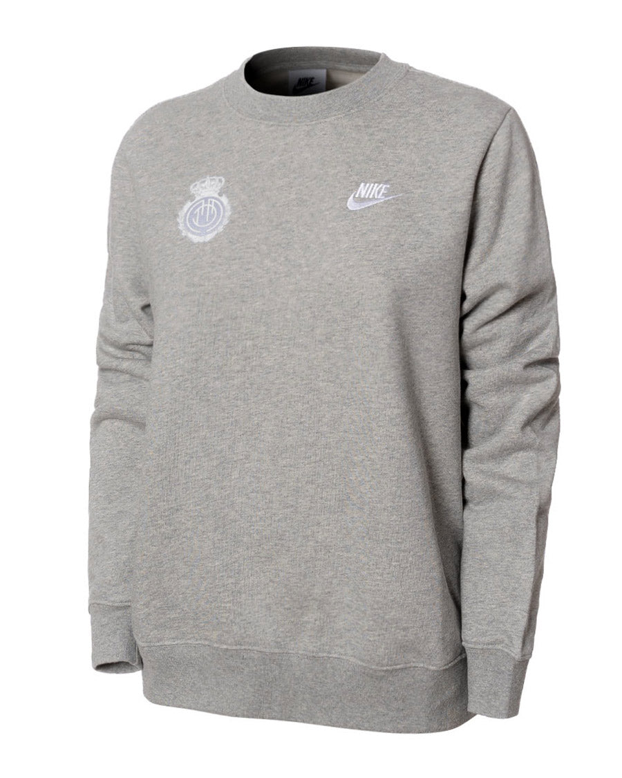 Sudadera RCD Mallorca Sportswear Crew Mujer Grey