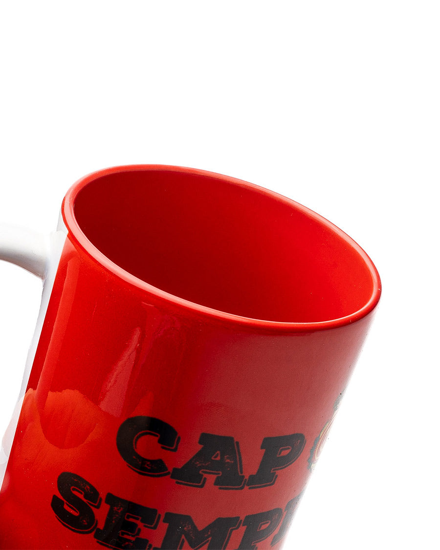 Taza RCD Mallorca Cap Amunt Sempre Amunt Rojo