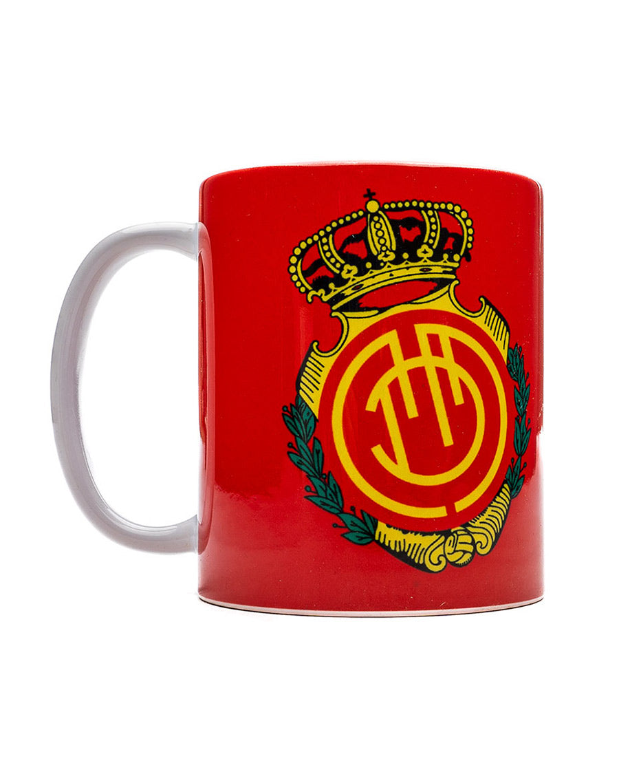Taza RCD Mallorca Escudo RCDM Rojo