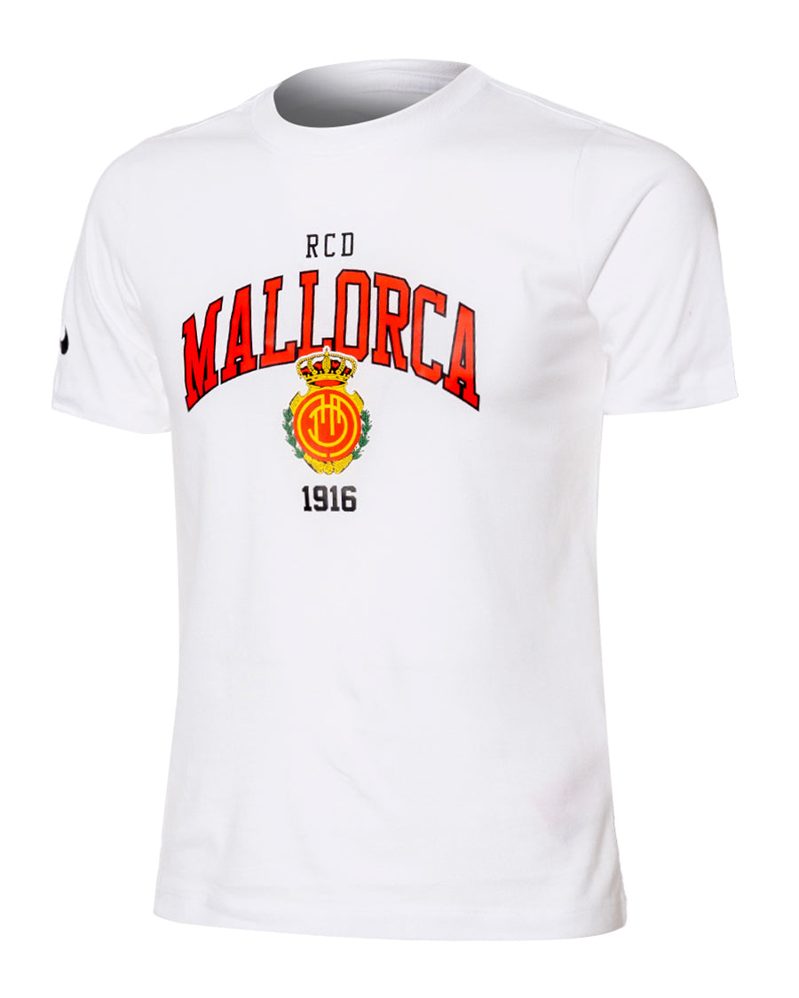 Camiseta RCD Mallorca Fanswear "Club 1916" Niño White