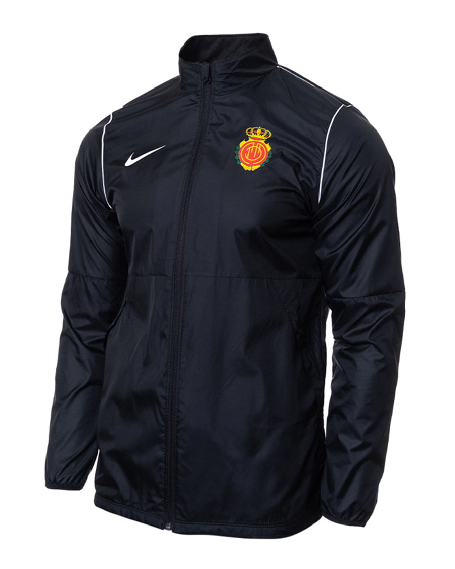RCD Mallorca Personal Training Regenmantel 2023-2024 Schwarz-Weiß