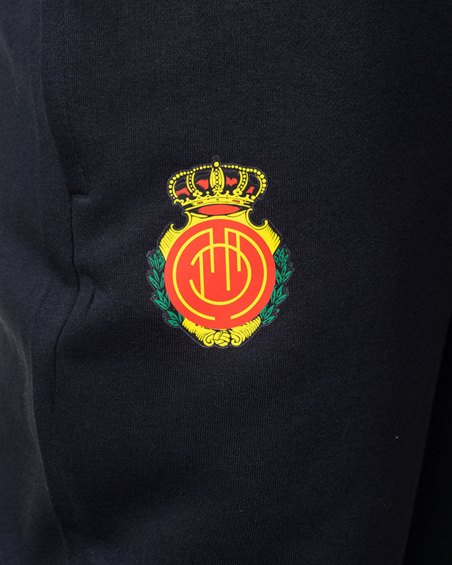 Pantalón largo RCD Mallorca Fanswear - Niño Black-White
