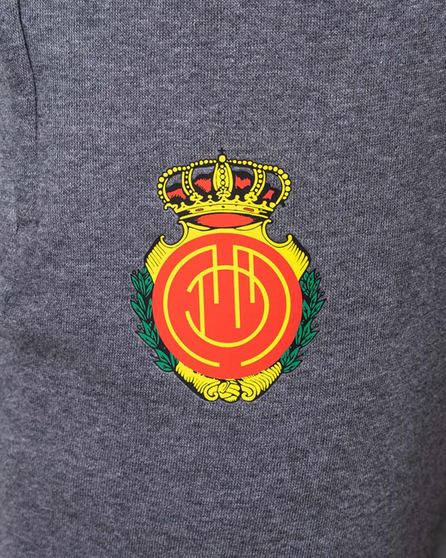 RCD Mallorca ファンズウェアパンツ 2023-2024 チャコールヘザー&ホワイト