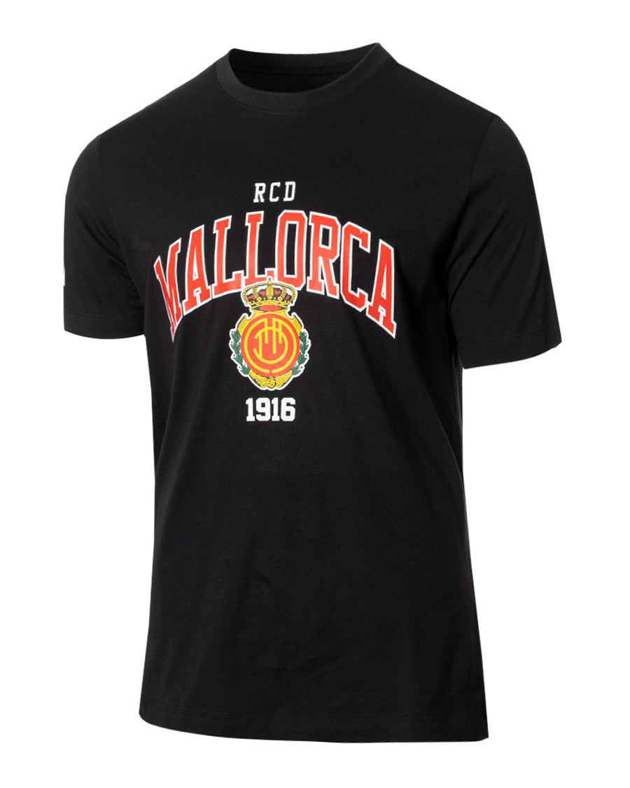 Camiseta RCD Mallorca Fanswear Black-White