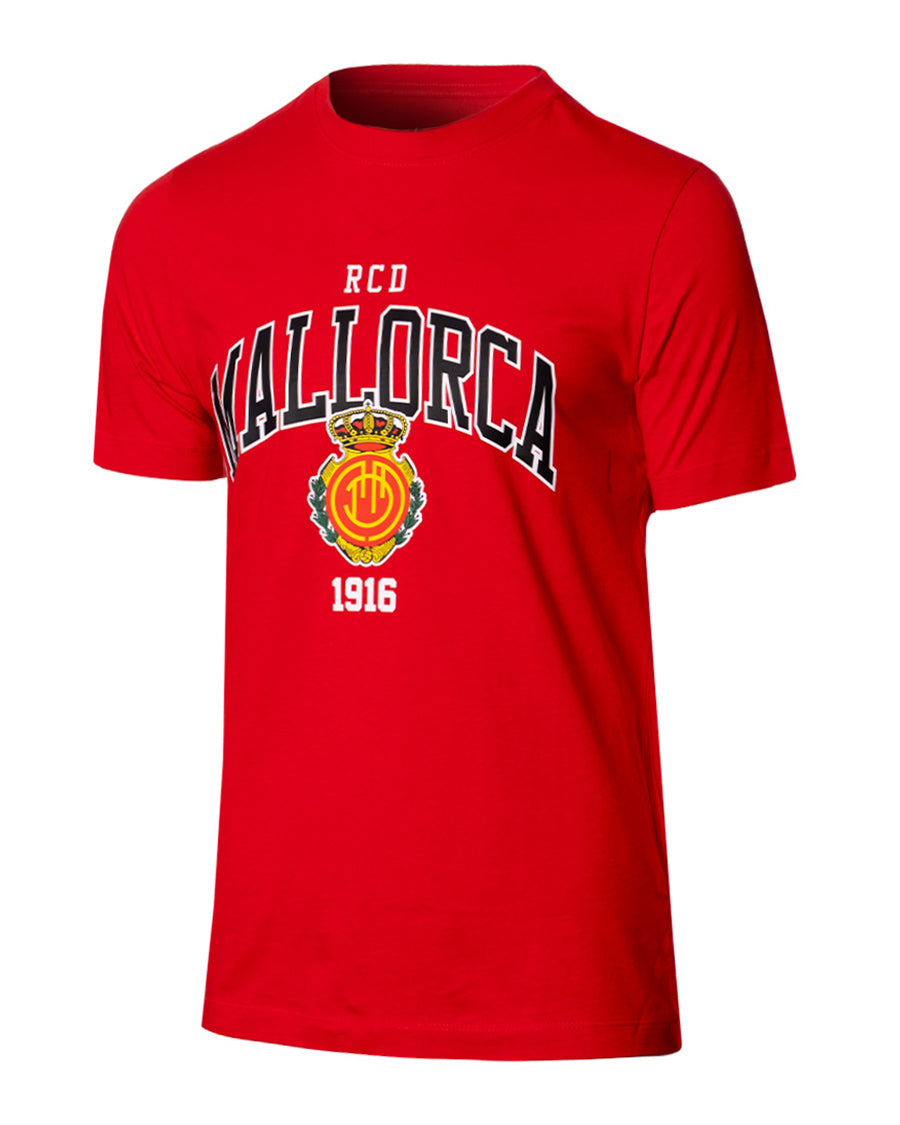 Camiseta RCD Mallorca Fanswear "Club 1916" Red-White