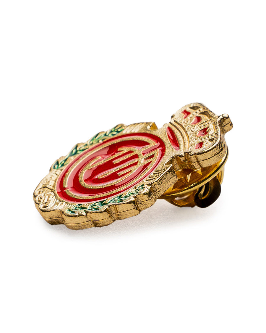 Pin RCD Mallorca Rojo-Dorado