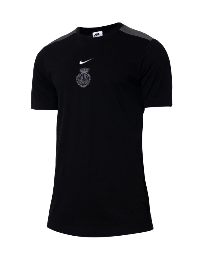 Camiseta RCD Mallorca Sportswear Retro Black-Iron Grey