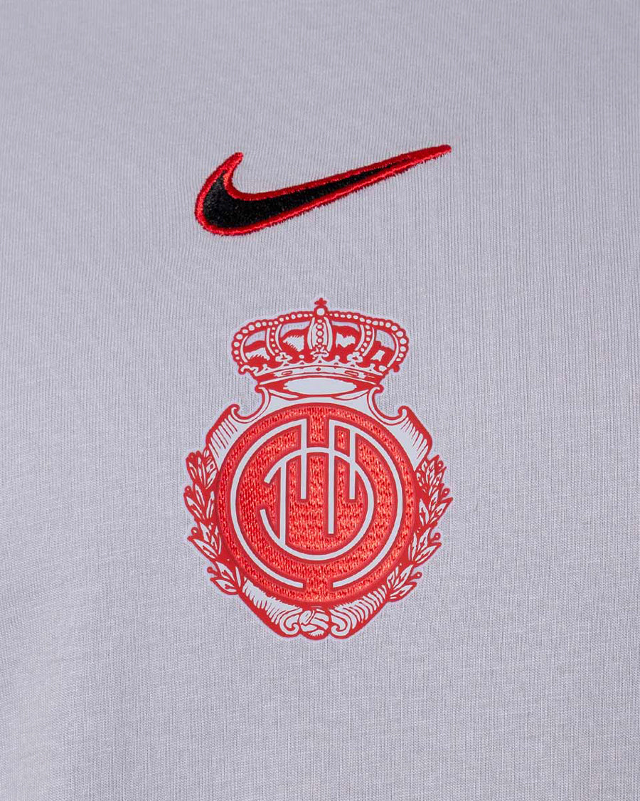 Camiseta RCD Mallorca Sportwear Retro Wolf Grey-White