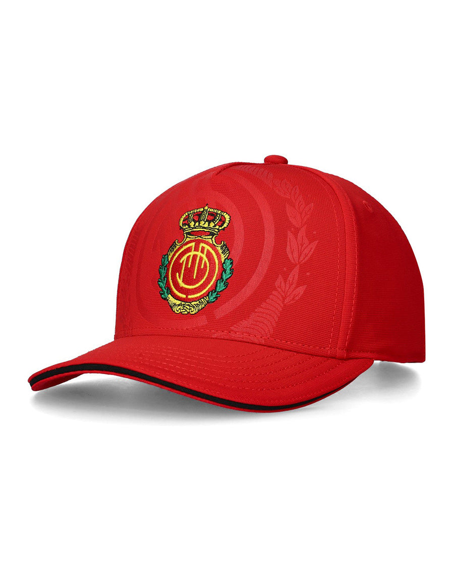Gorra RCD Mallorca Embossed Rojo Niño
