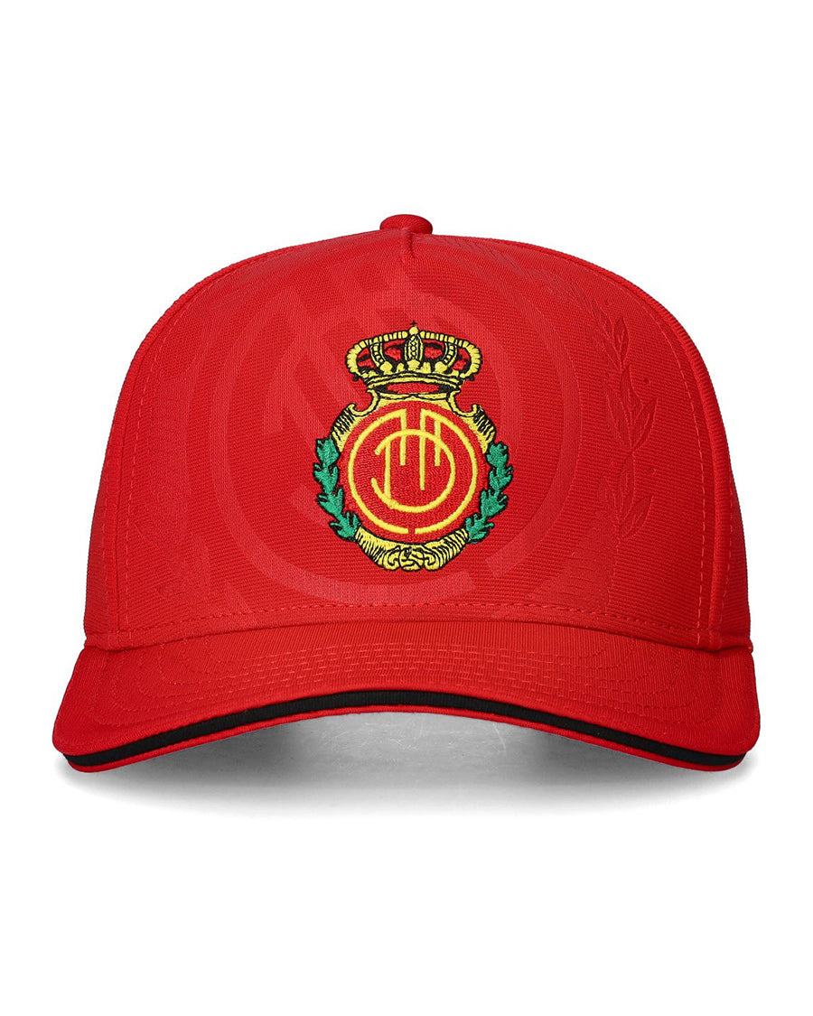 Gorra RCD Mallorca Embossed Rojo Niño