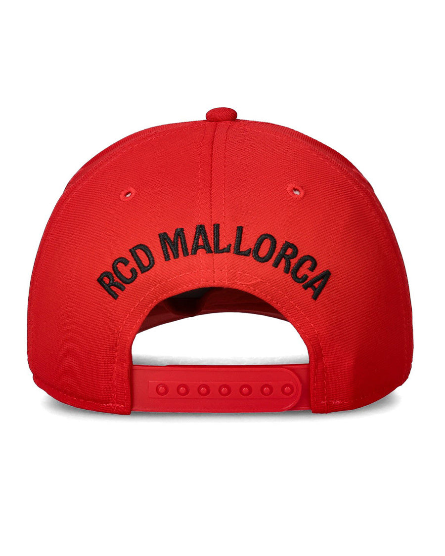 Gorra RCD Mallorca Embossed Rojo Niño