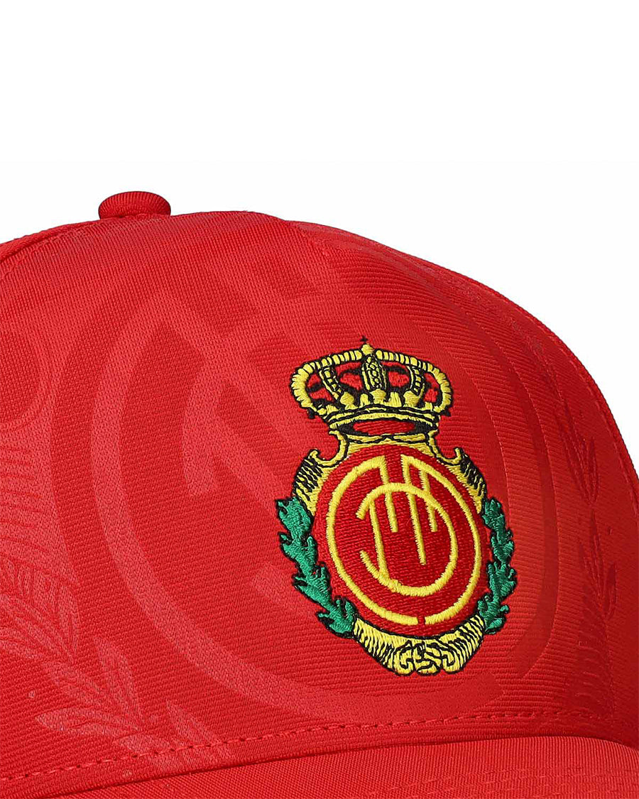 Gorra RCD Mallorca Embossed Rojo Niño
