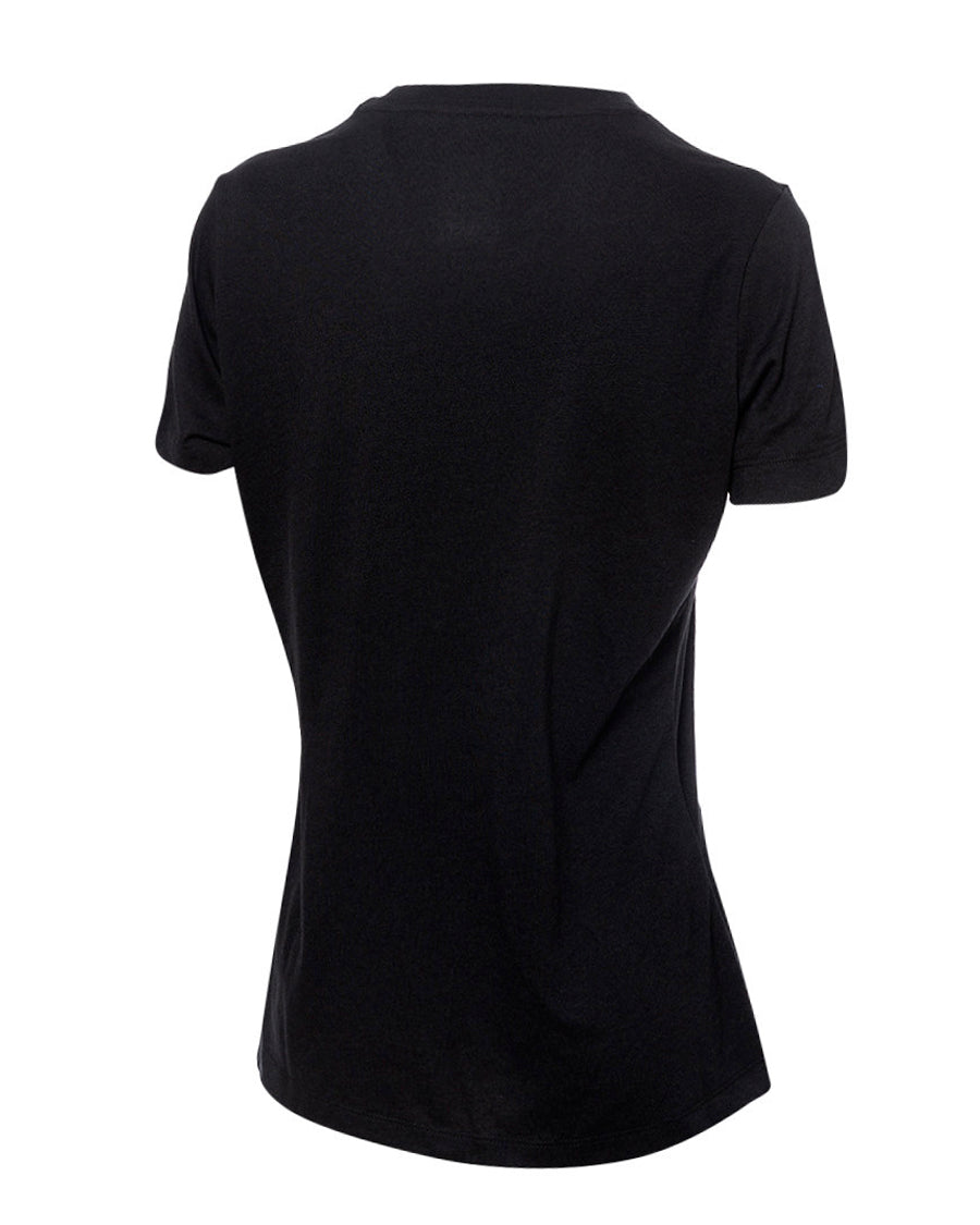 Camiseta Fanswear Logo Mujer Black