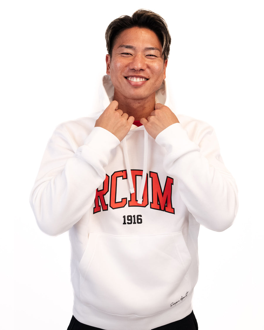 RCD Mallorca Fanswear Hoodie 2023-2024 White-Grey