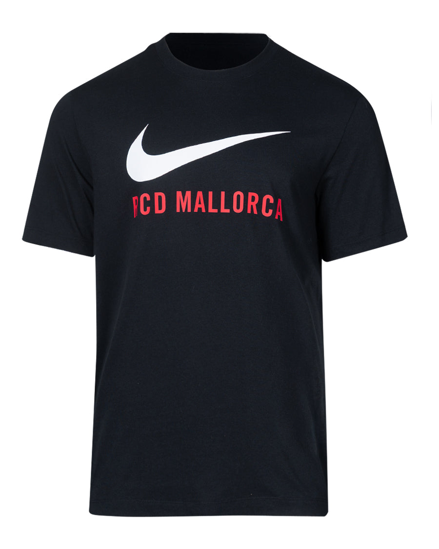 Camiseta Fanswear Icon Swoosh Negra