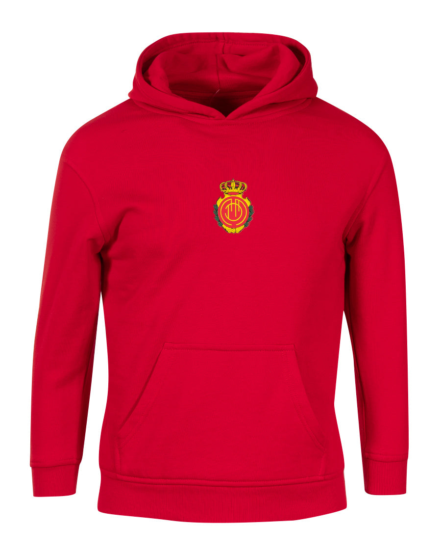Sudadera con Capucha Fanswear Roja Niño