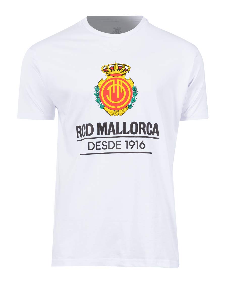 Camiseta Fanswear Escudo Blanca