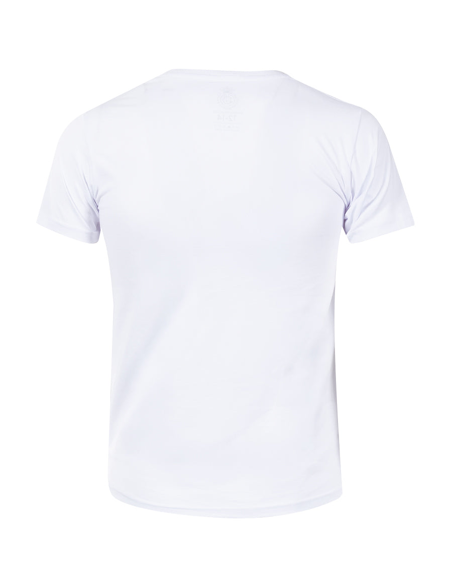 Camiseta Fanswear Club Blanca Niño