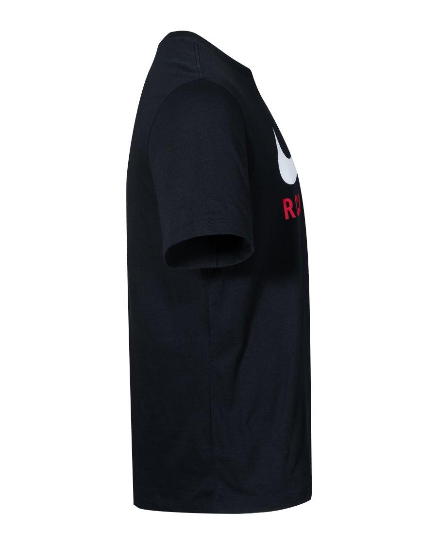 Camiseta Fanswear Icon Swoosh Negra