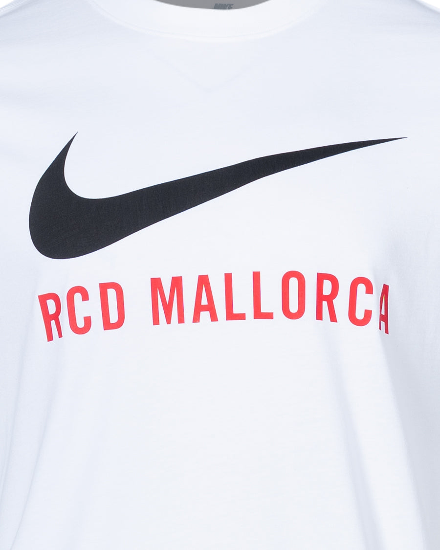 Camiseta Fanswear Icon Swoosh Blanca