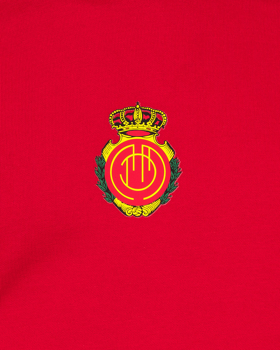Sudadera con Capucha Fanswear Roja Niño