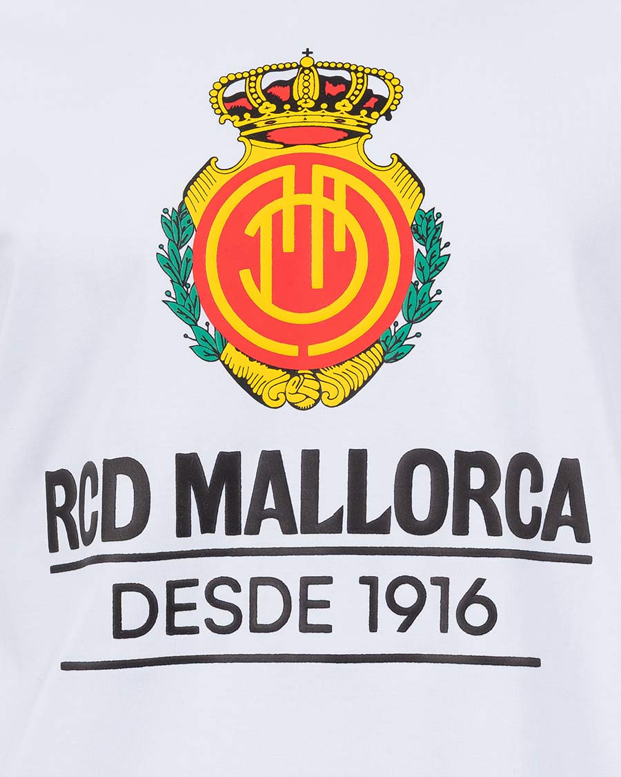 Camiseta Fanswear Escudo Blanca
