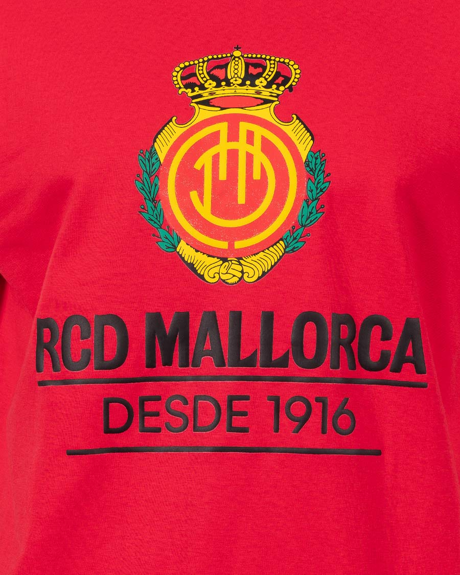 Camiseta Fanswear Escudo Roja Niño