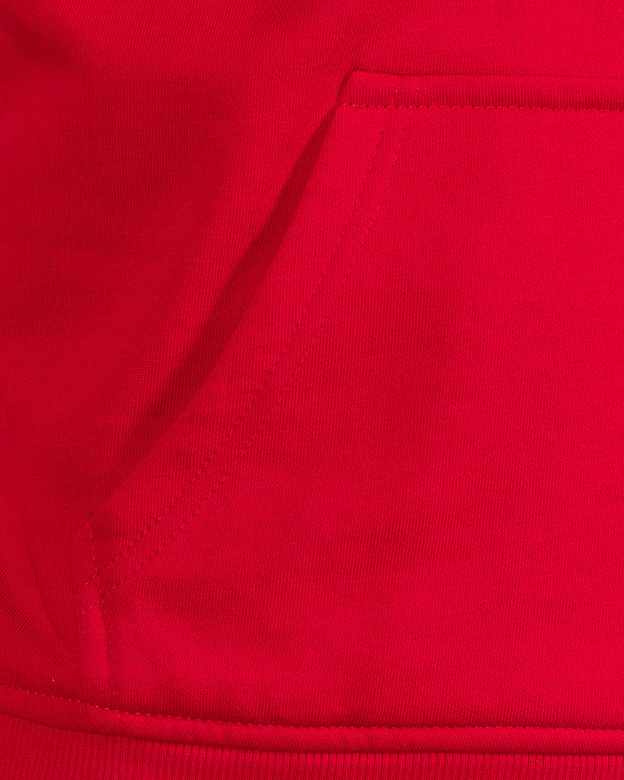 Sudadera con Capucha Fanswear Roja Niño
