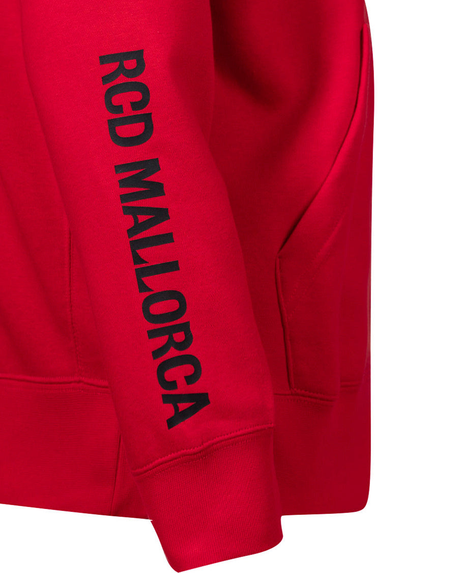 Chaqueta con Capucha Fanswear Roja