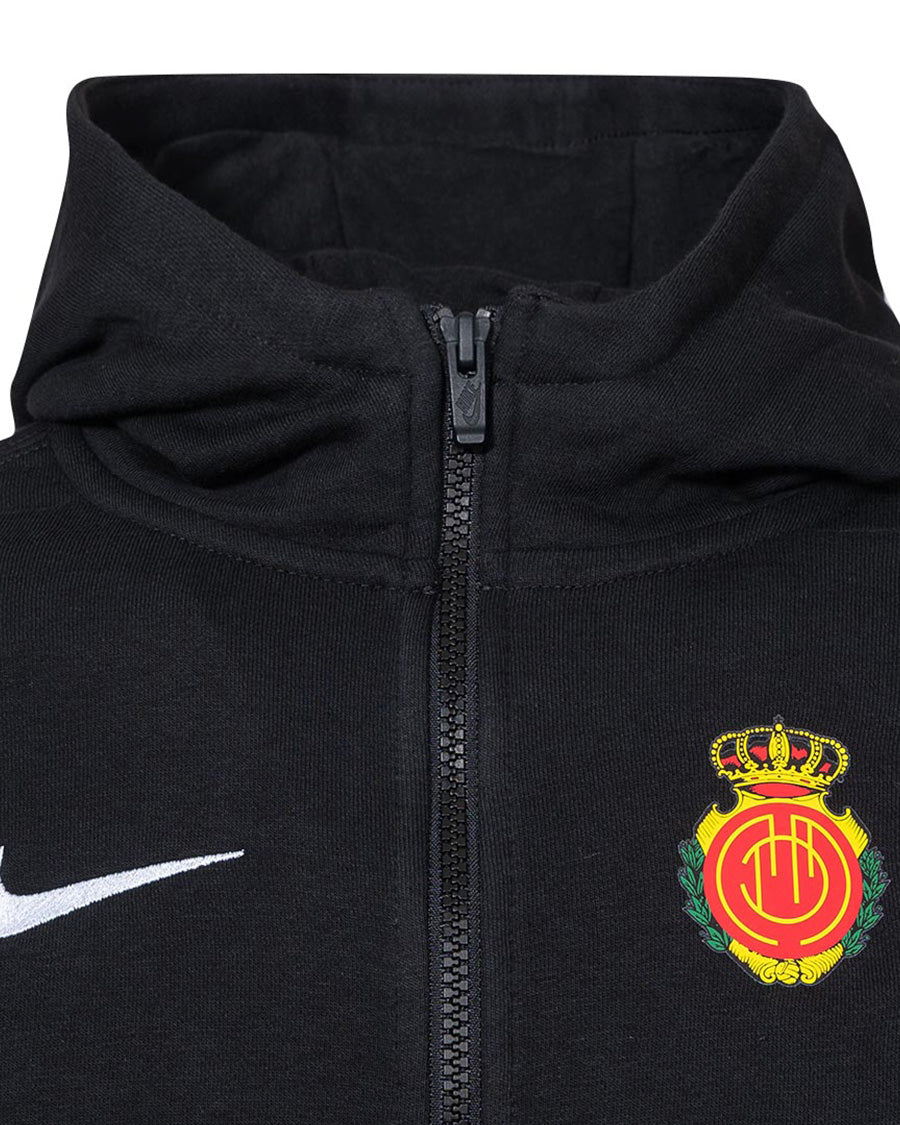 Chaqueta Fanswear Capucha Niño Black