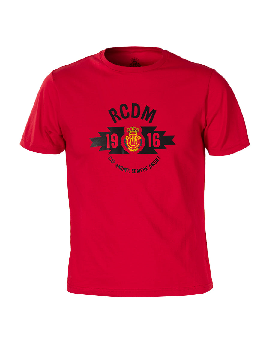 Camiseta Fanswear RCDM Roja Niño