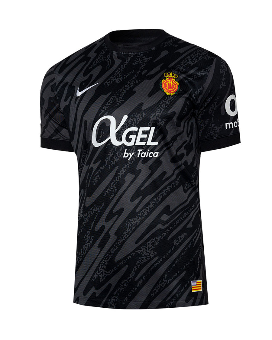 Kinder RCD Mallorca Torwart Heim Trikot 2023-2024 Royal Blue-Weiß