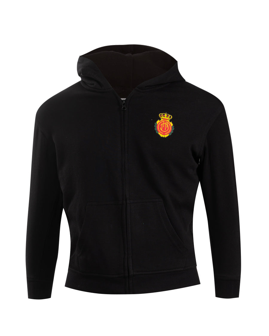 Chaqueta con capucha Fanswear Niño Negra