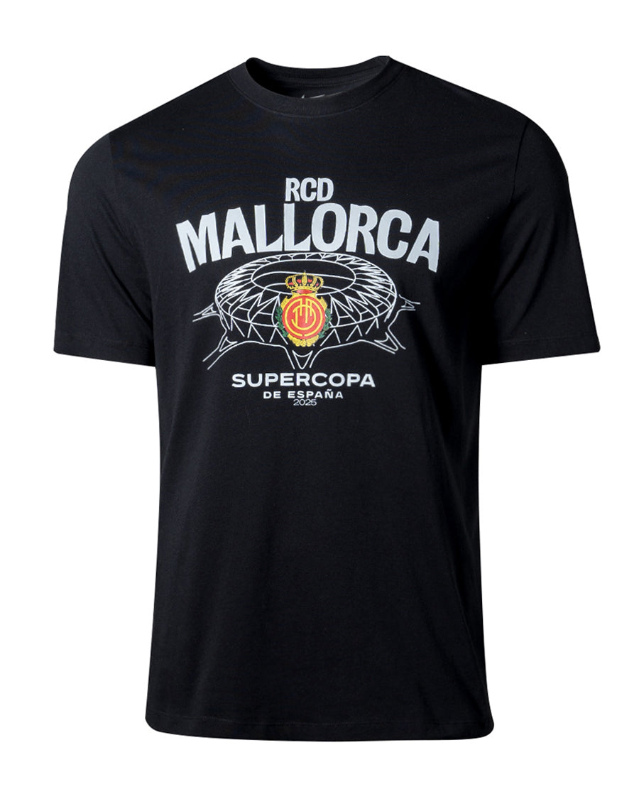 Camiseta RCD Mallorca Fanswear "Road To Yeda" Black