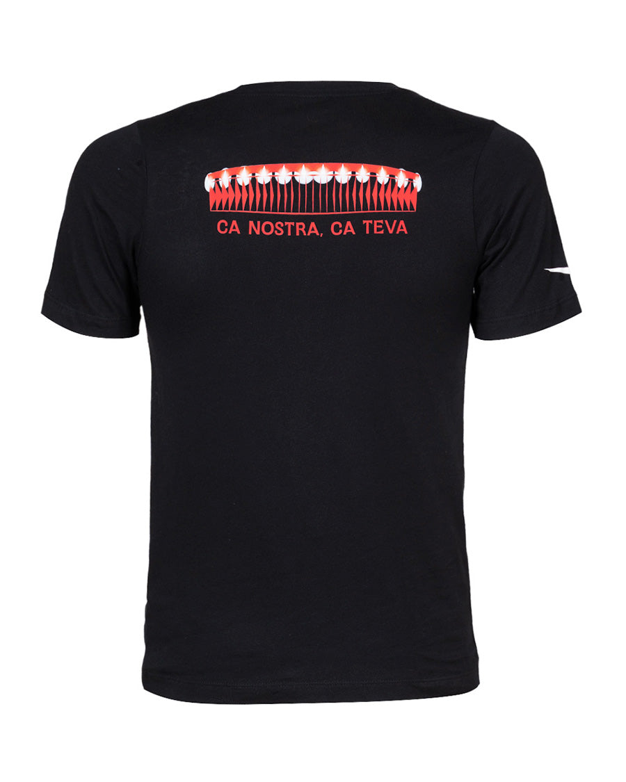 Camiseta Fanswear Estadi Son Moix Negra Niño