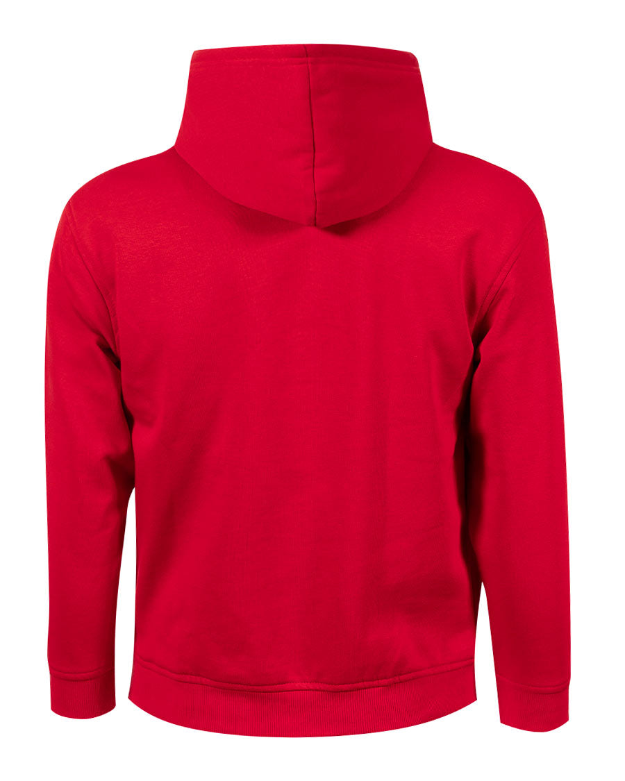 Sudadera con capucha Fanswear Escudo Roja Niño