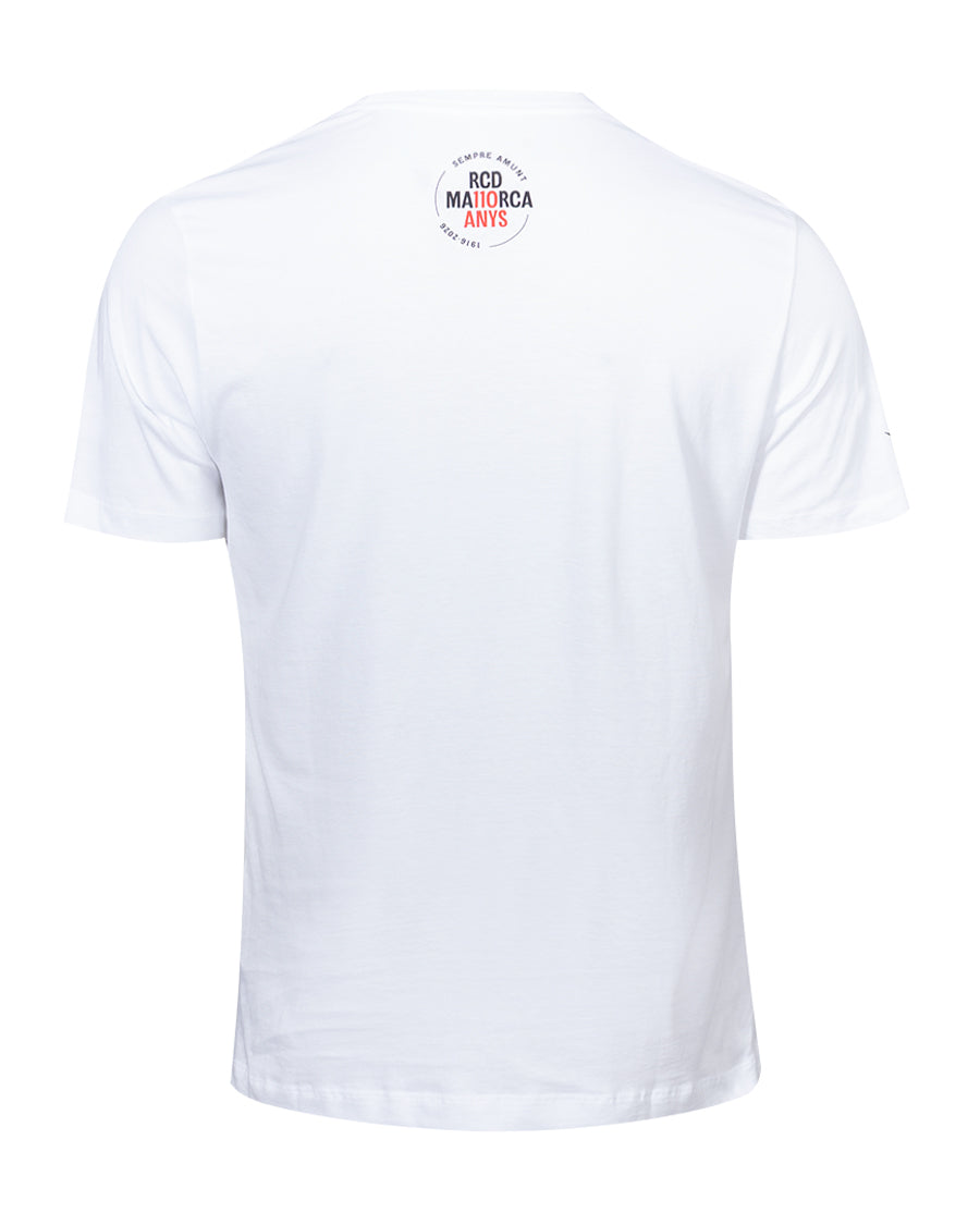Camiseta Fanswear 110º Aniversario Blanca