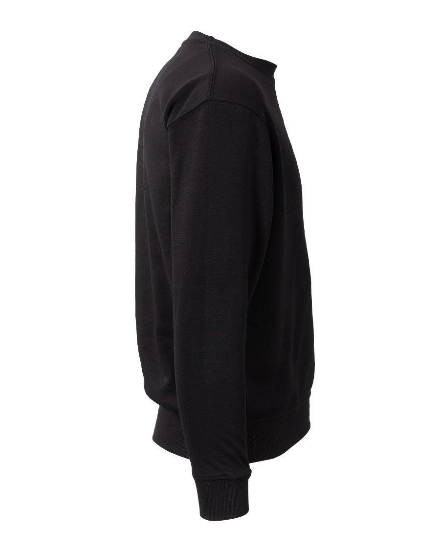 Sudadera Fanswear Escudo Crew Negra Niño